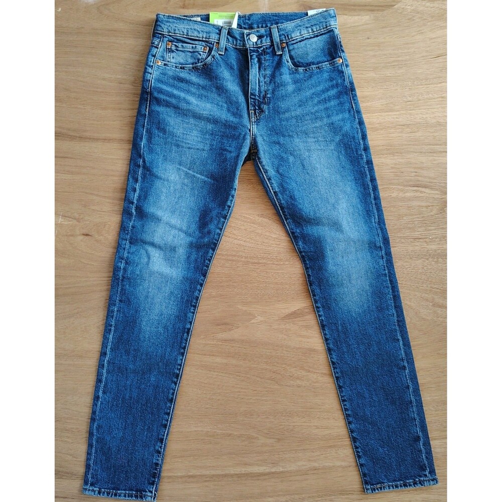 NWT MEN'S LEVI JEANS 512 Slim Taper Flex Eco Performance Stretch Premium $98